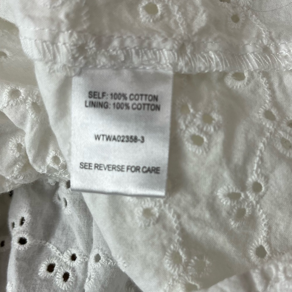Lost + Wander Eyelet Peplum Crop Top - Picture 10 of 10